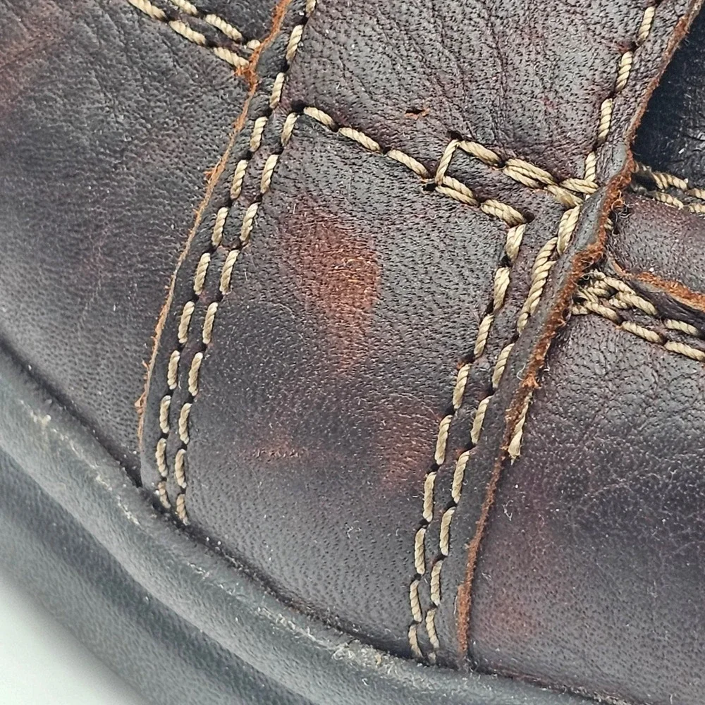 Clarks Collection Bradley Walk Men's Brown Leather Comfort‎ Casual Shoes US 11